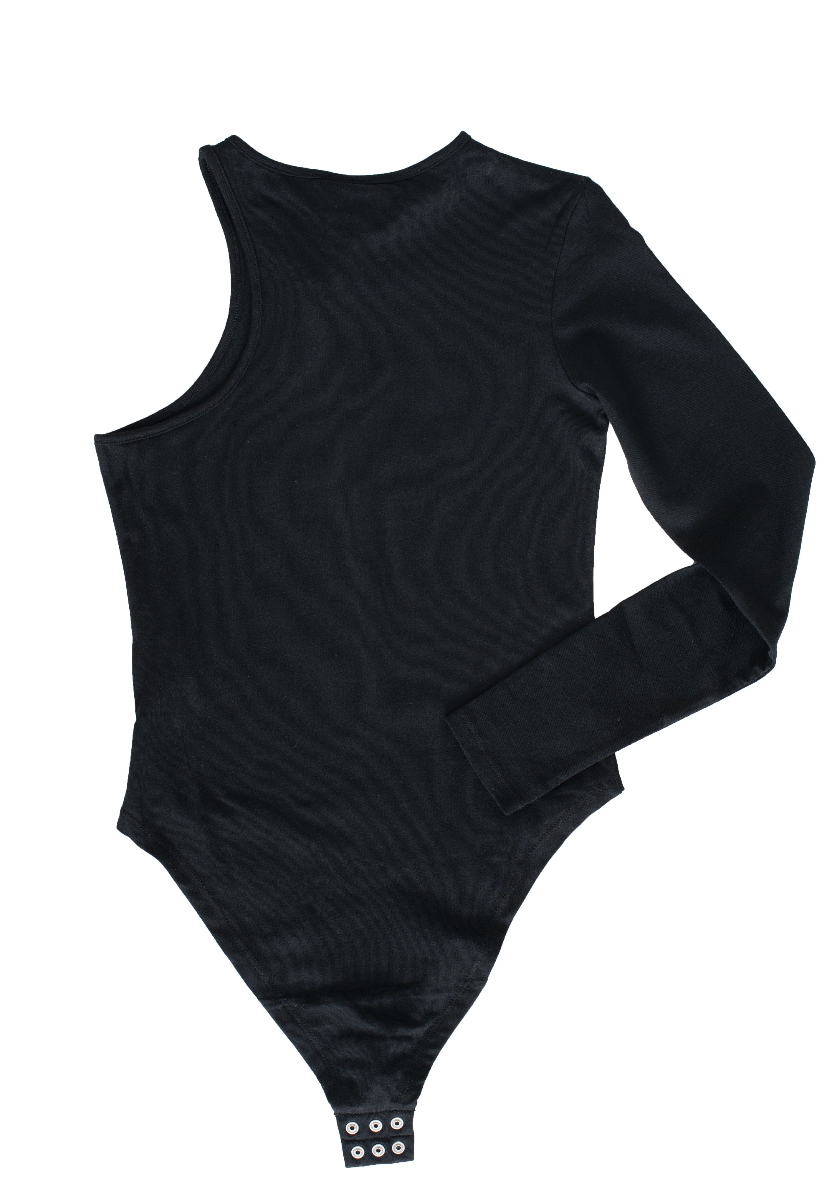 Urban Classics - Ladies Organic Stretch Asymmetric Black - Body