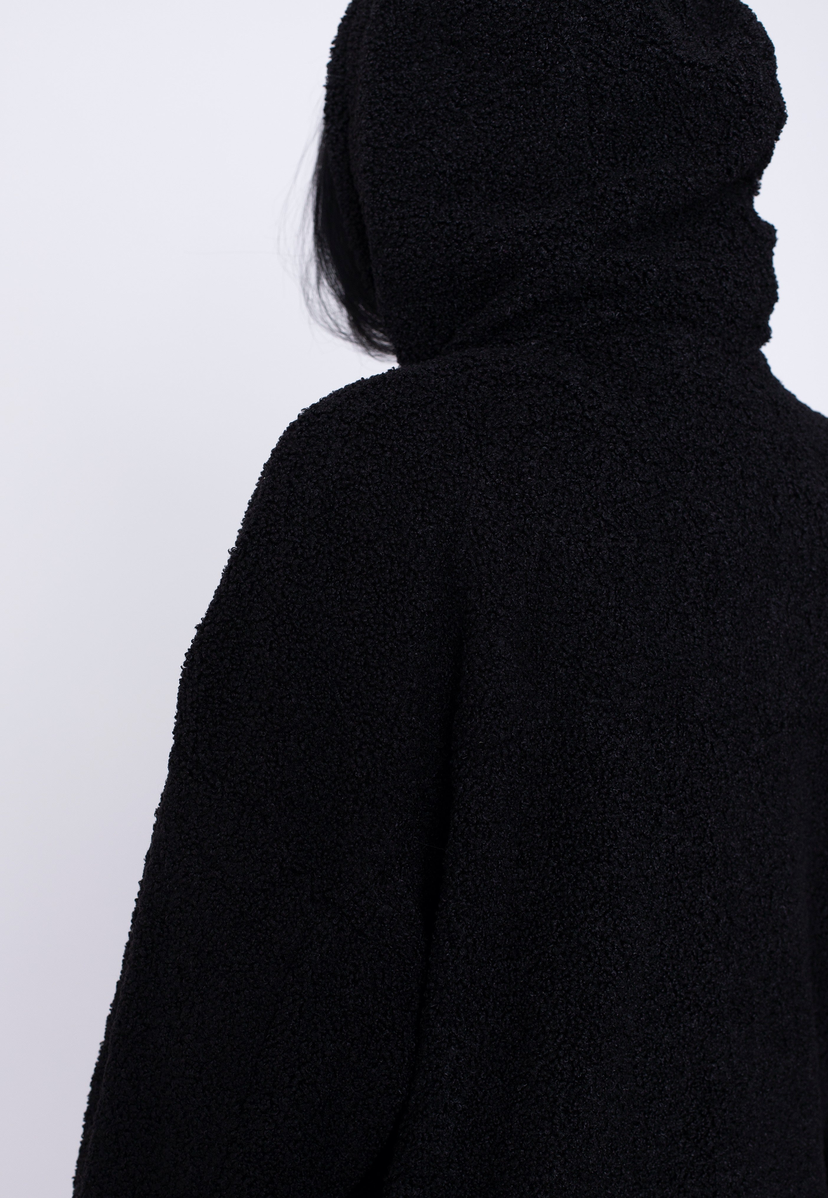 Urban Classics - Ladies Short Sherpa Black - Jacket