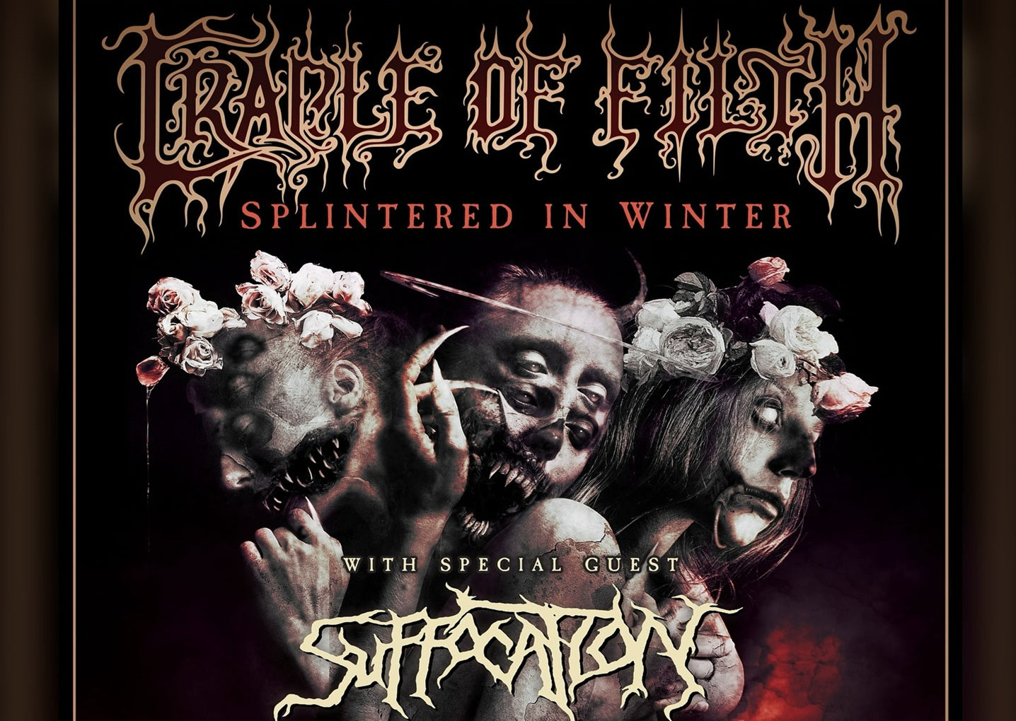 Cradle Of Filth Tour Poster 2025