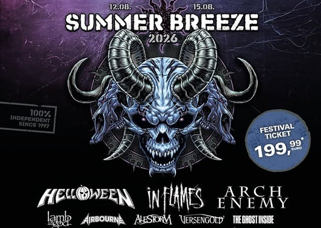 Summer Breeze 2026 50 Bands Announced For The Next Edition Summer Breeze 2026 50 Bands Announced For The Next Edition