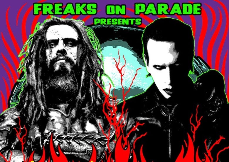 Freaks On Parade Tour Poster