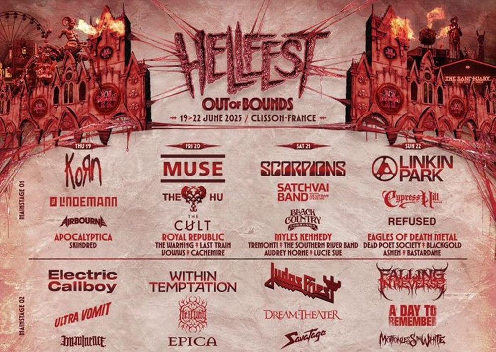 Hellfest 2025 : la programmation complète est là