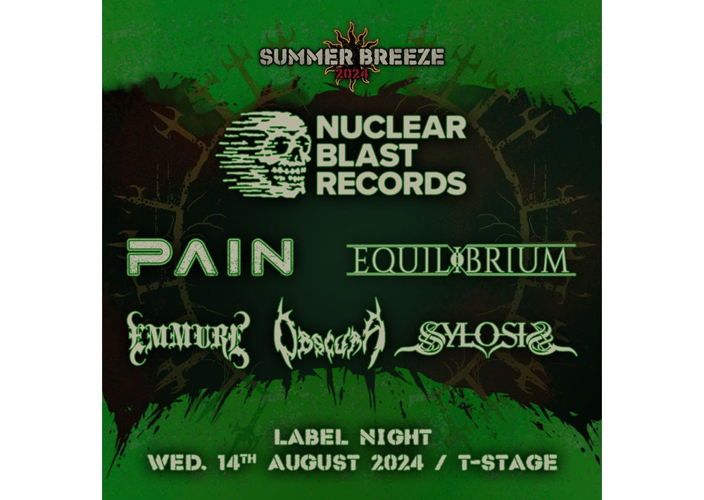 Die Nuclear Blast Label Night auf dem Summer Breeze 2024!