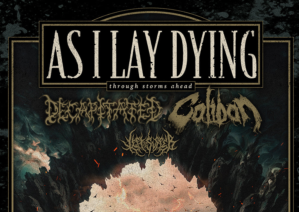 AS I LAY DYING - Announce 'Through Storms Ahead' 2024 European Tour!