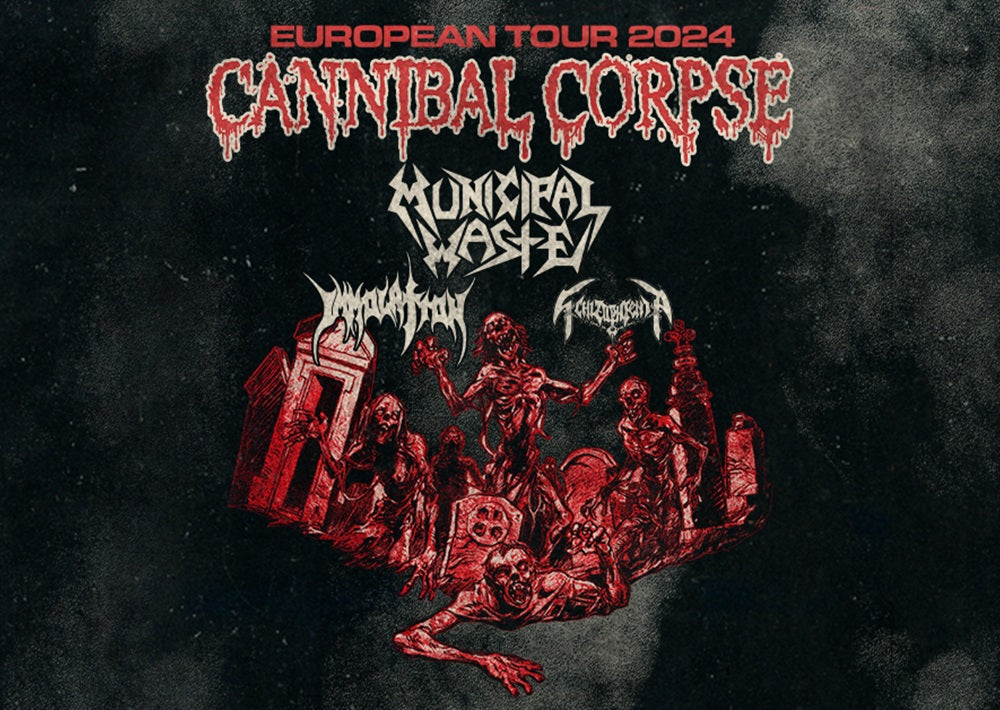 Cannibal Corpse EU Tour 2025 Die Setlist und kommende Termine!