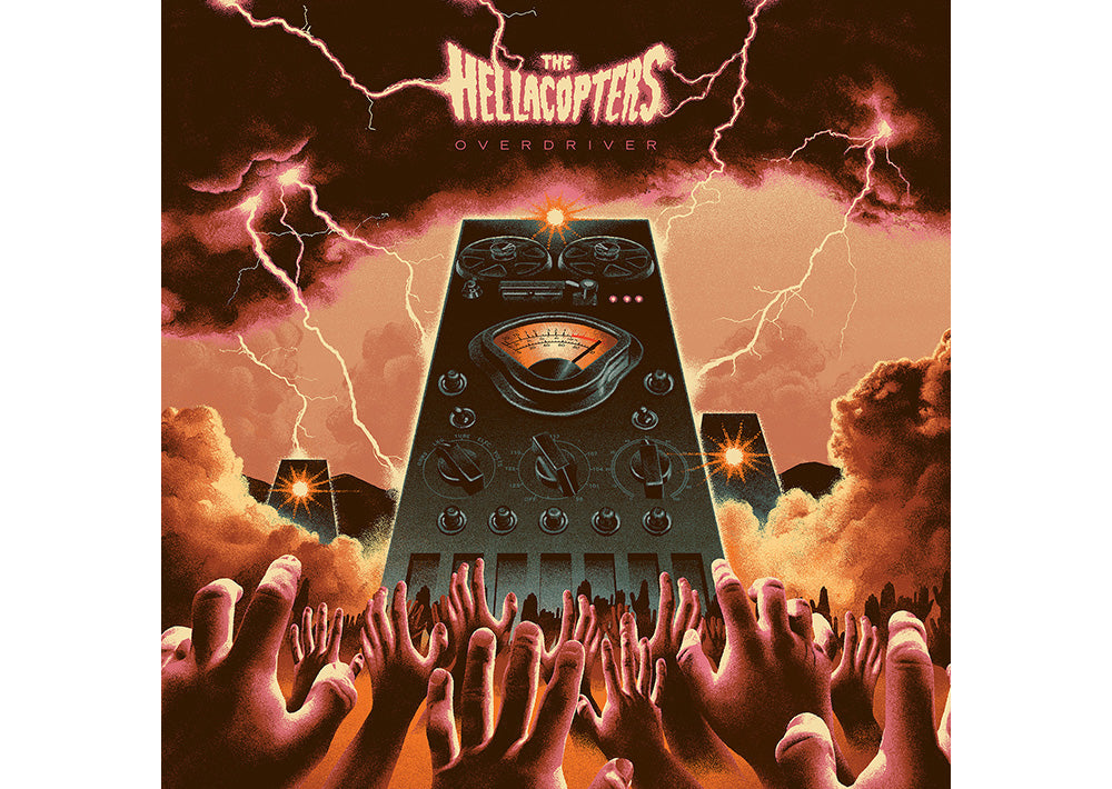 THE HELLACOPTERS - reveal cover and release date for brand new studio album 'Overdriver'!