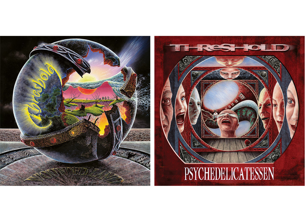 THRESHOLD - release 2024 remixes of 'Wounded Land' and 'Psychedelicatessen'!