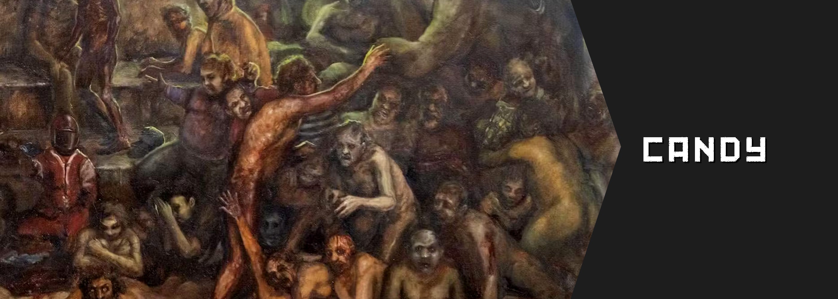 Candy merch available online in the Nuclear Blast shop