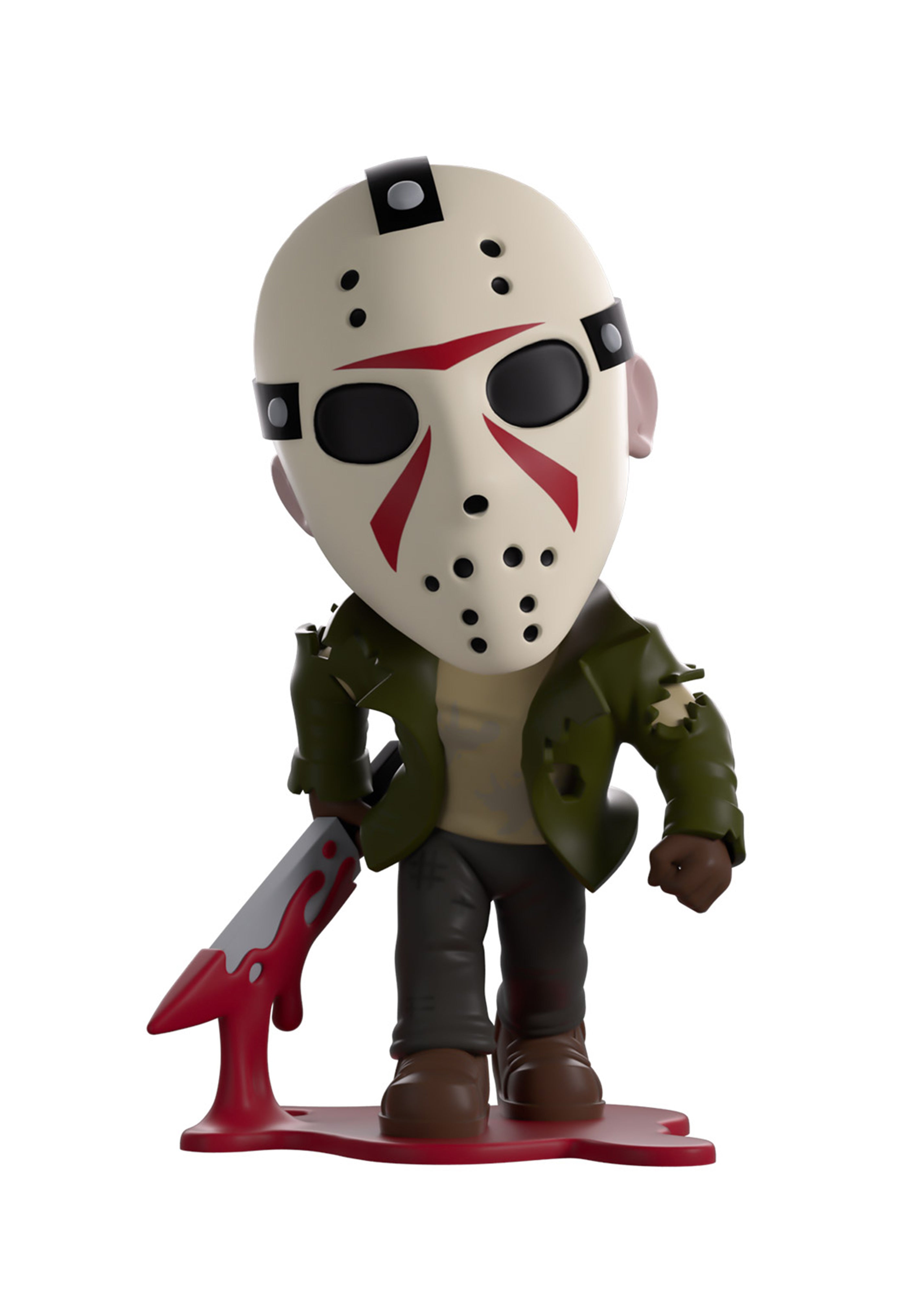 Aimant Gravé Au Laser Jason (Friday The 13th) – Style Rétro, Plateau Pop, Cadeau Fun