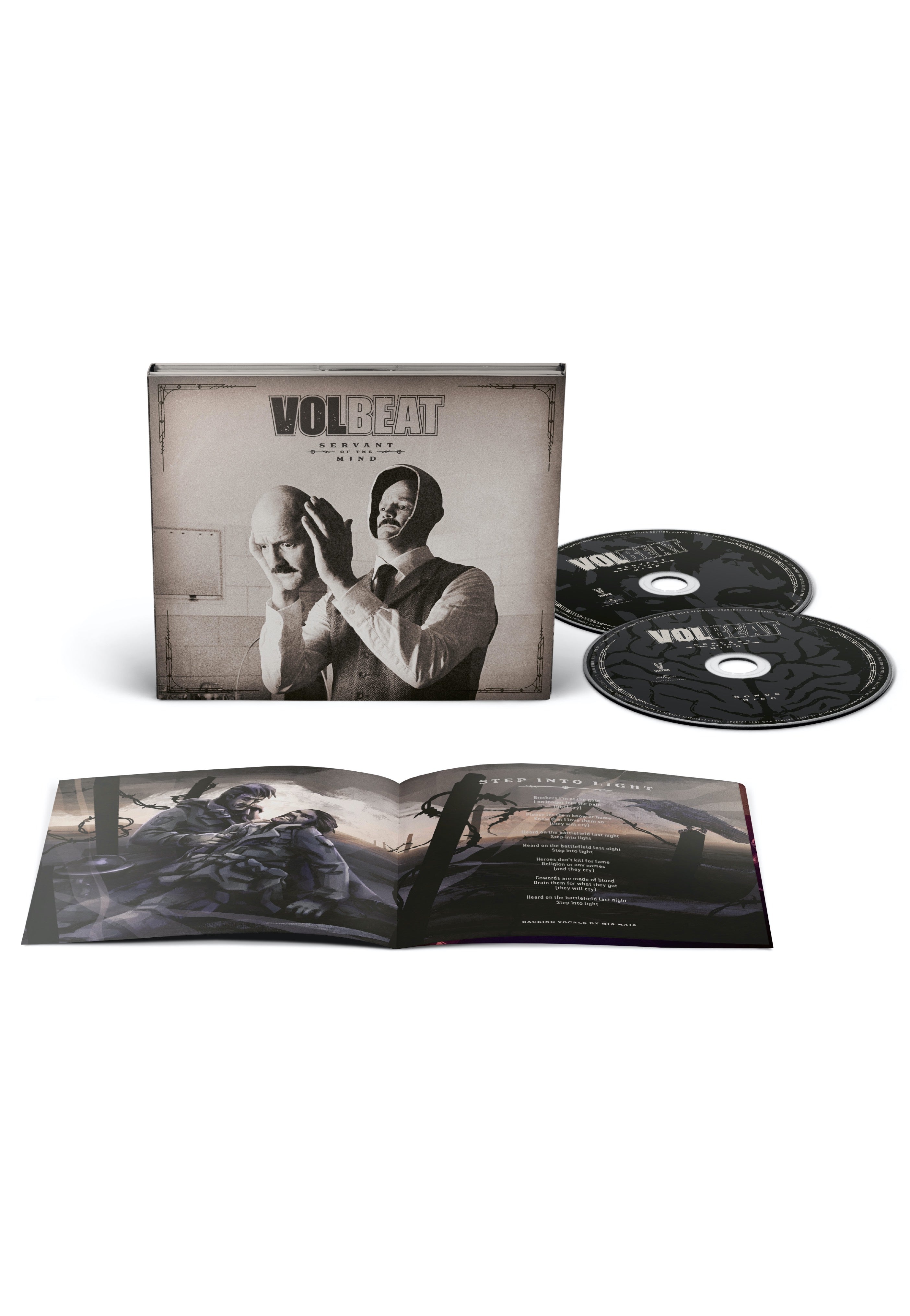 Volbeat - Servant Of The Mind Ltd. Deluxe Edition - Digipak 2 CD | Neutral-Image
