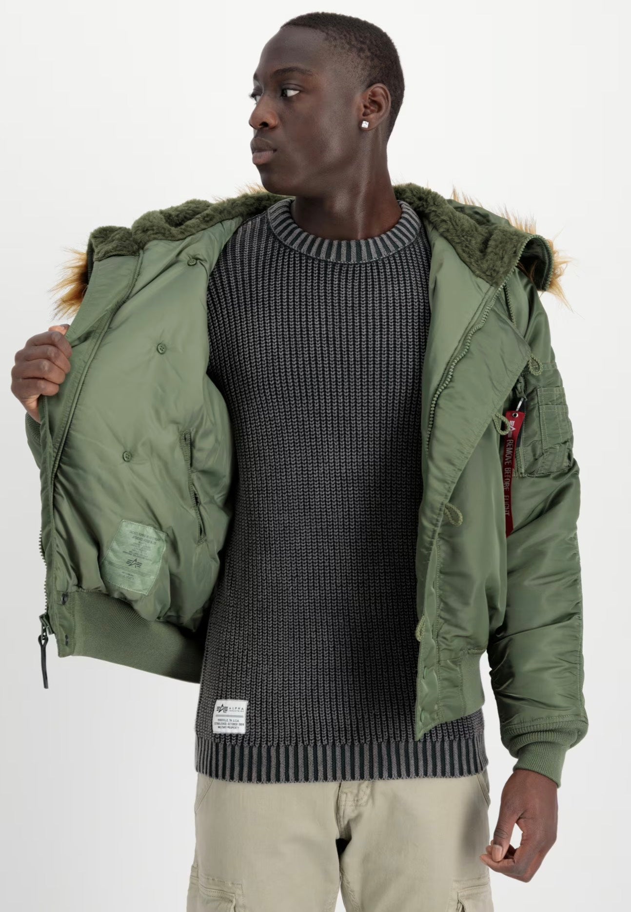 Alpha Industries - N-2B Heritage Sage-Green - Jacket | Nuclear Blast