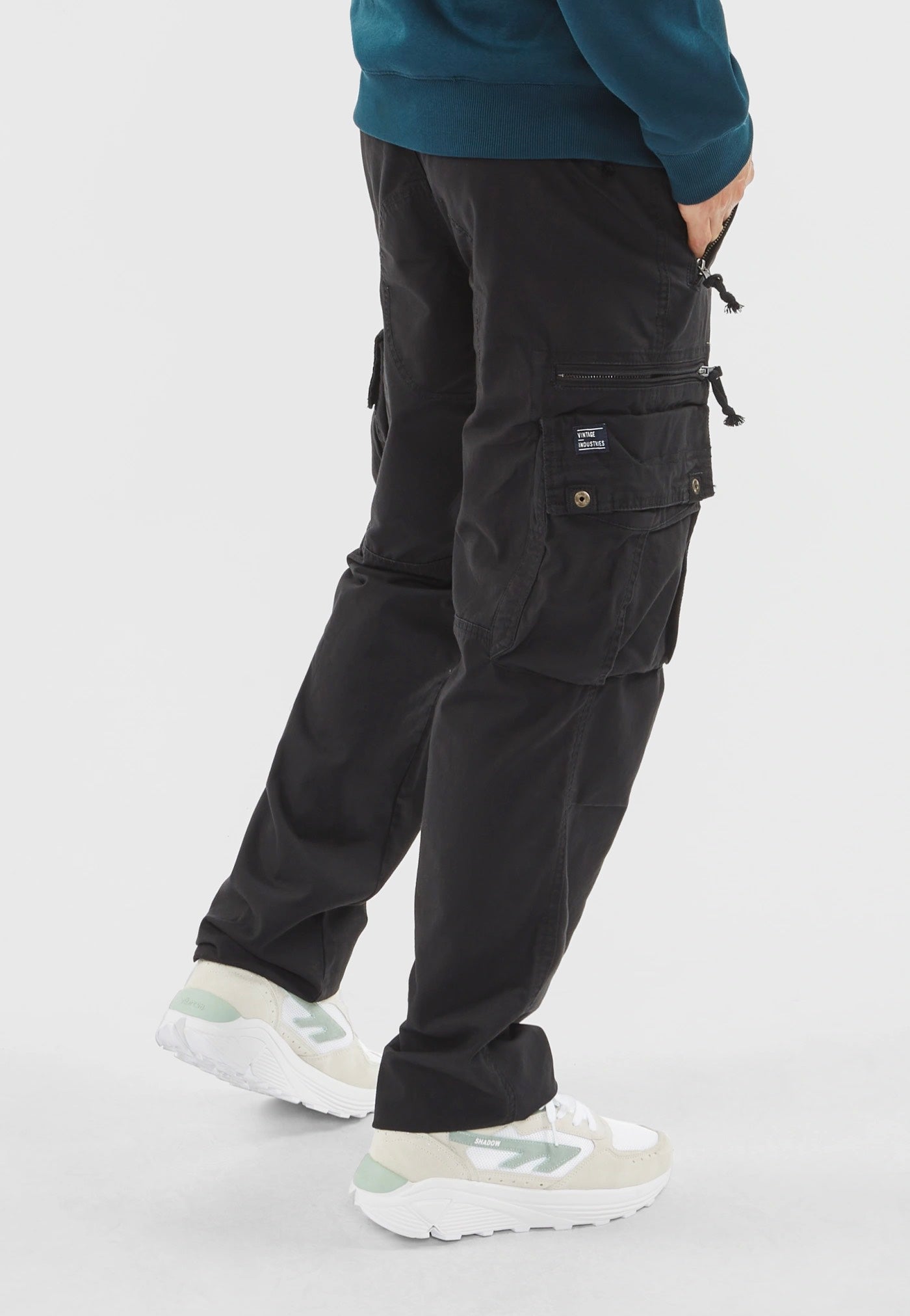 Vintage Industries - Rico Black - Pants | Men-Image