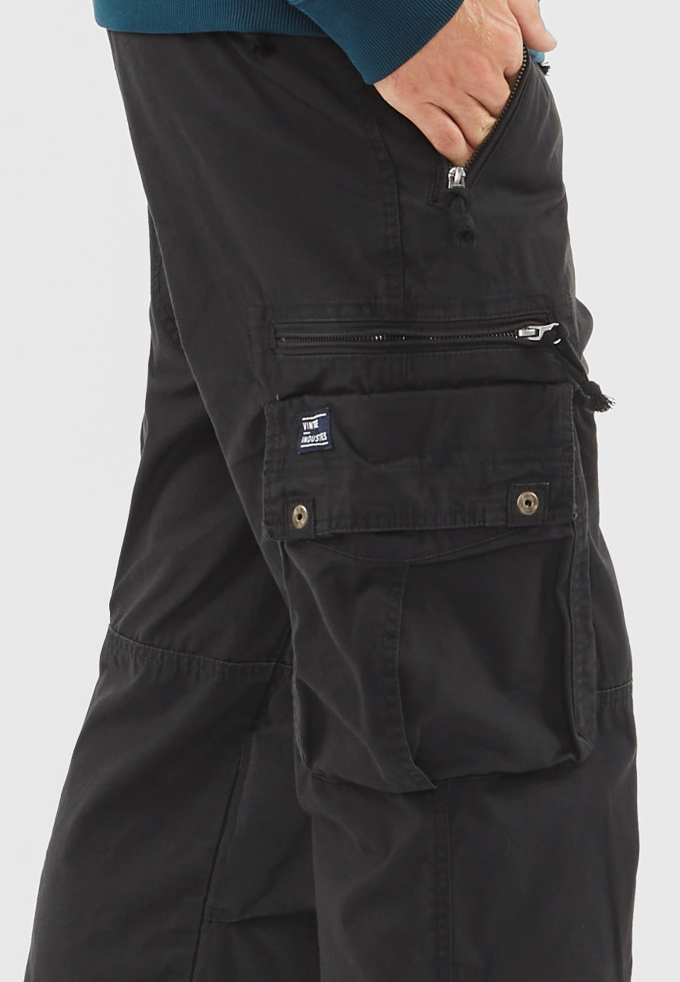 Vintage Industries - Rico Black - Pants | Men-Image