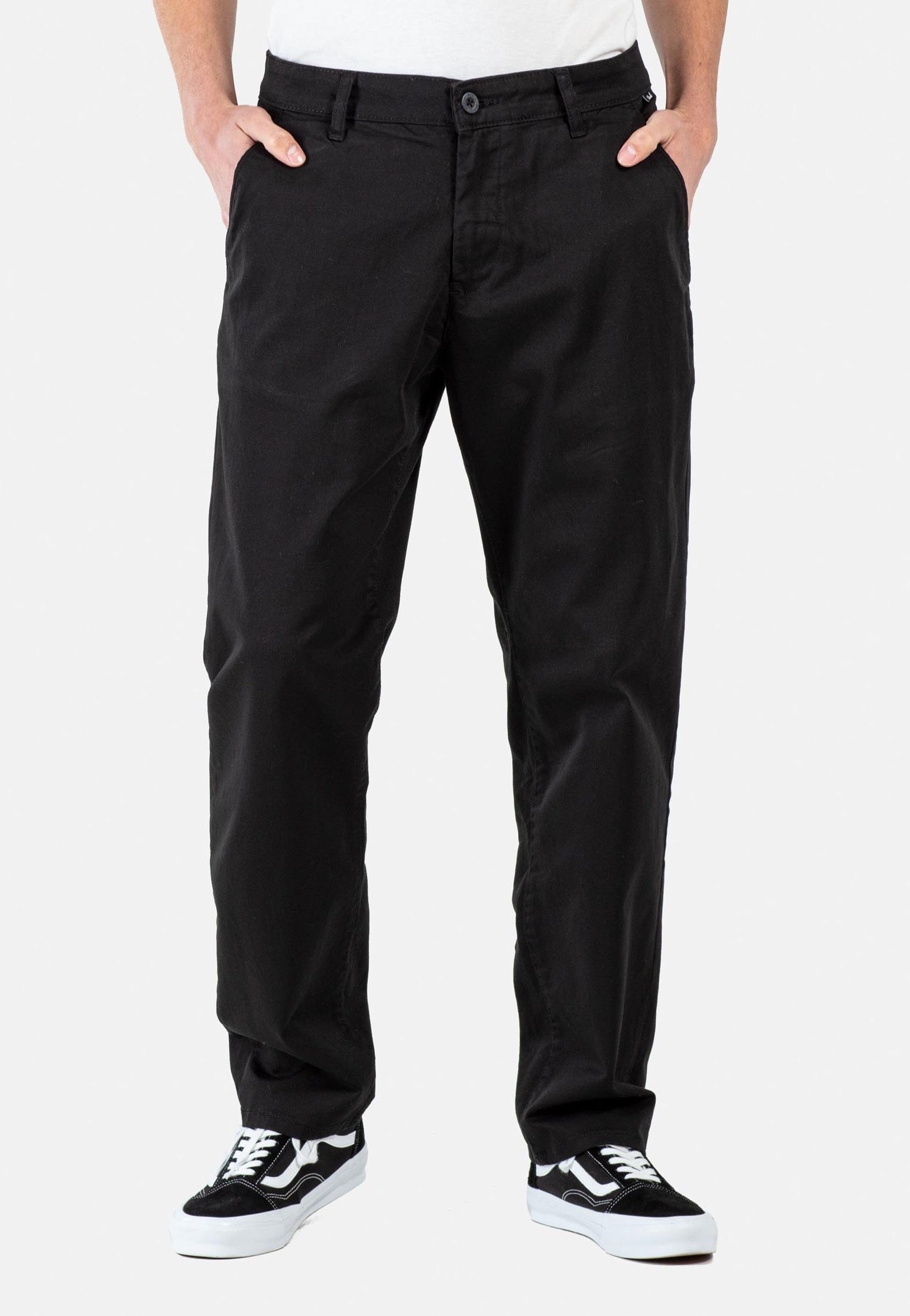 REELL - Regular Flex Chino Black - Pants | Men-Image