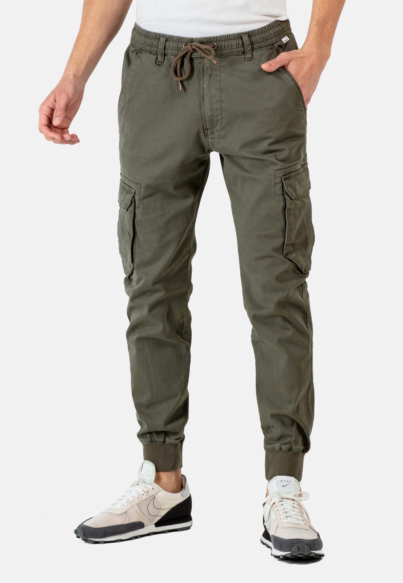 REELL - Reflex Rib Cargo Olive - Pants