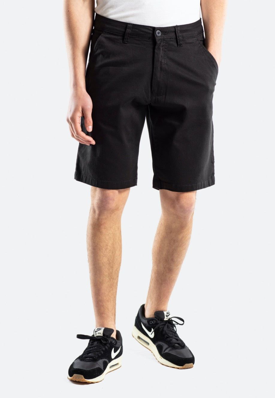 REELL - Flex Grip Chino Black - Shorts | Men-Image