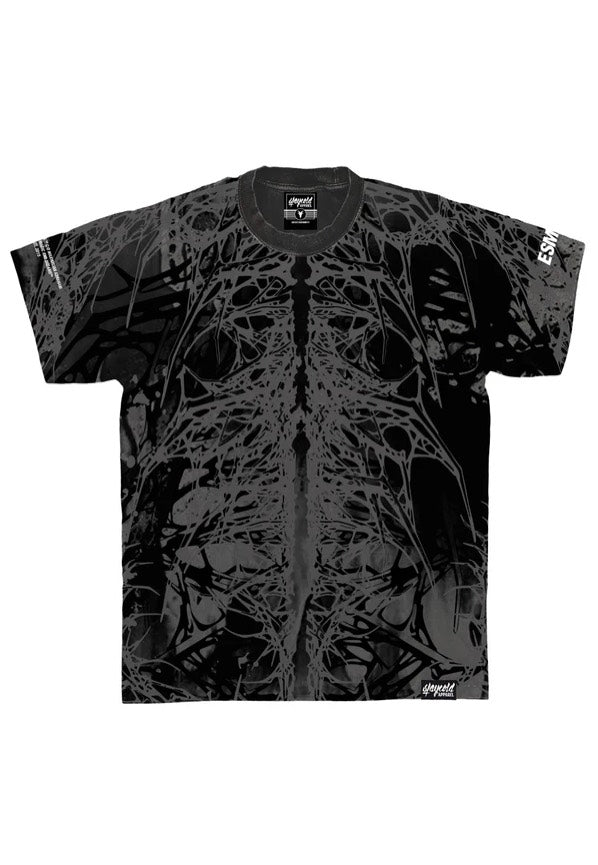 Stay Cold Apparel - Deathwood Heavy Oversized Black - T-Shirt | Neutral-Image