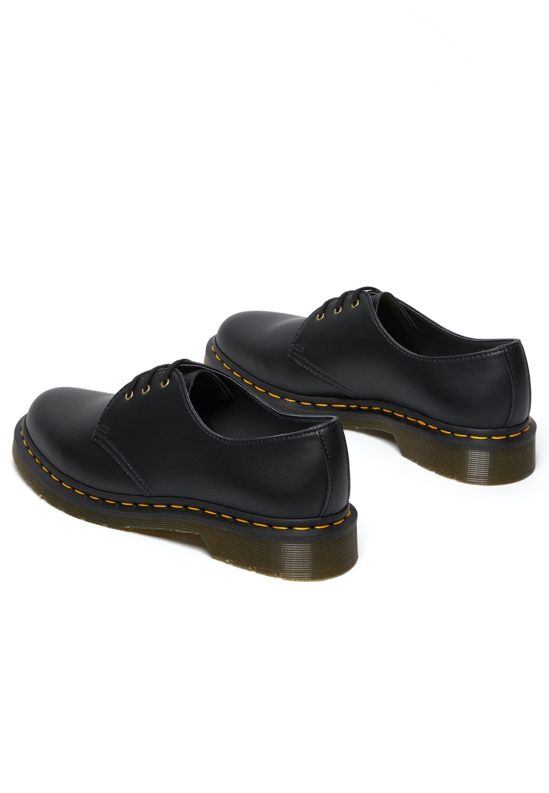 Dr. Martens - Vegan 1461 Black Felix Rub Off - Girl Shoes