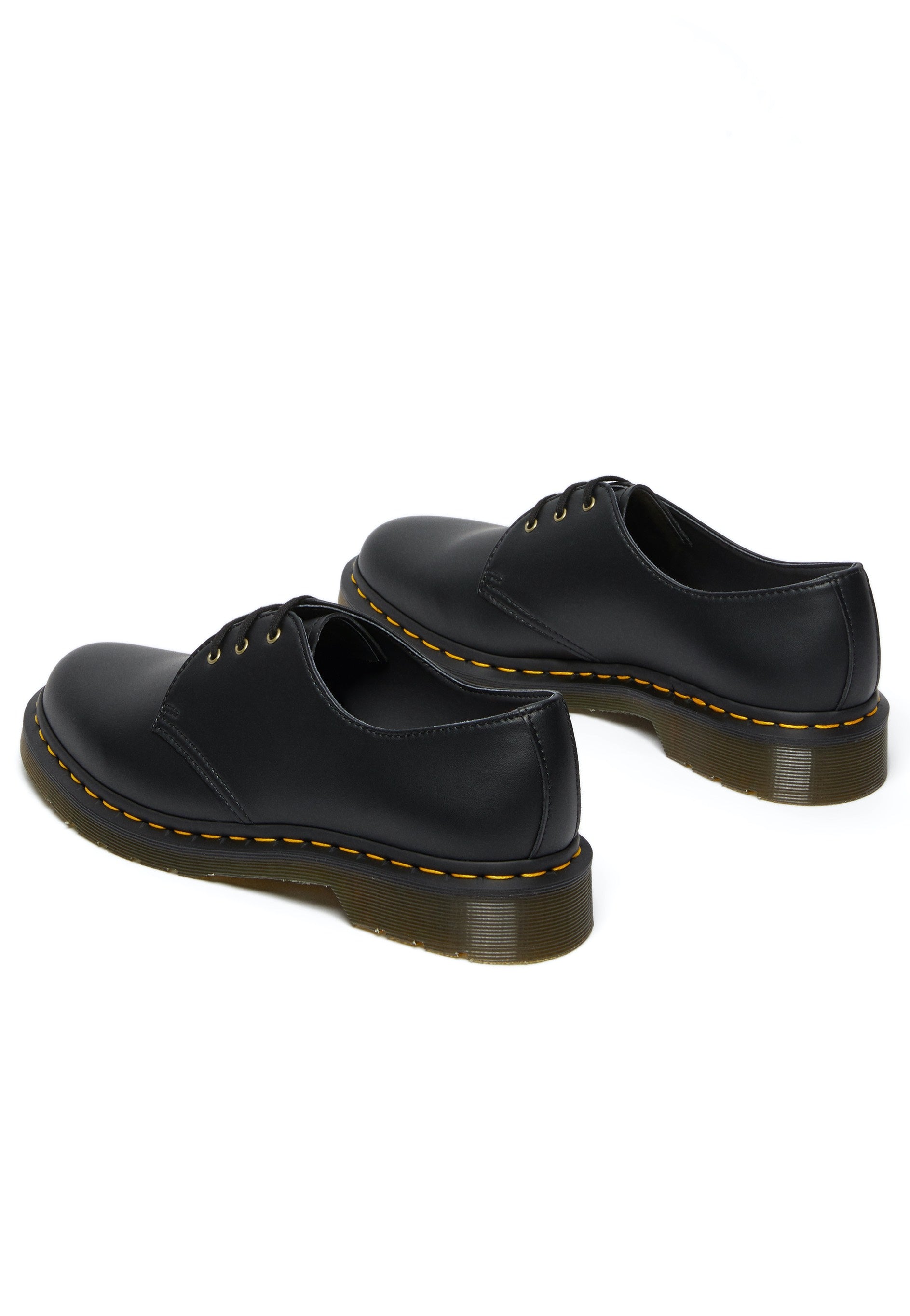 Dr. Martens - Vegan 1461 Black Felix Rub Off - Shoes