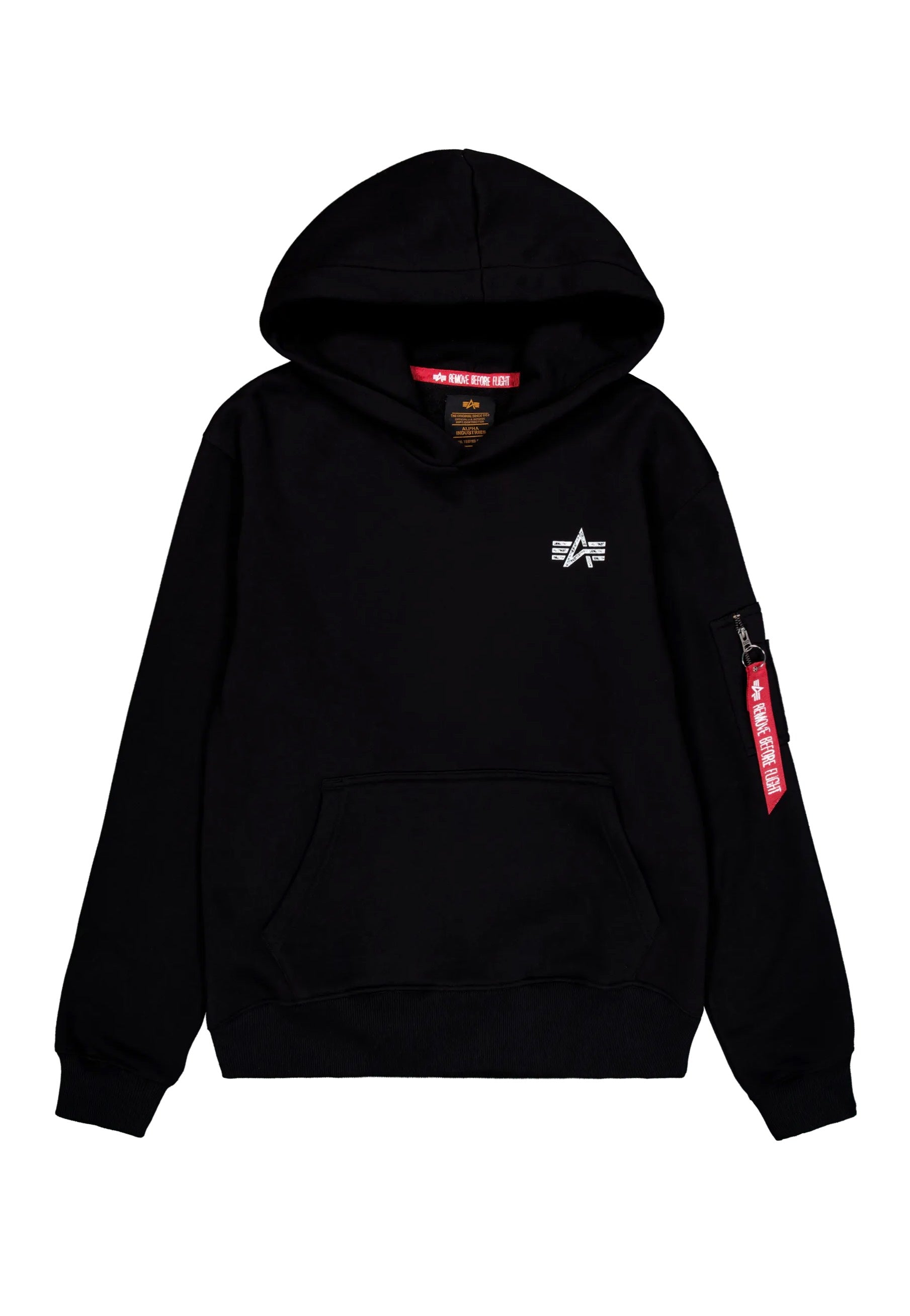 Alpha Industries - Signature BP Black - Hoodie | Men-Image