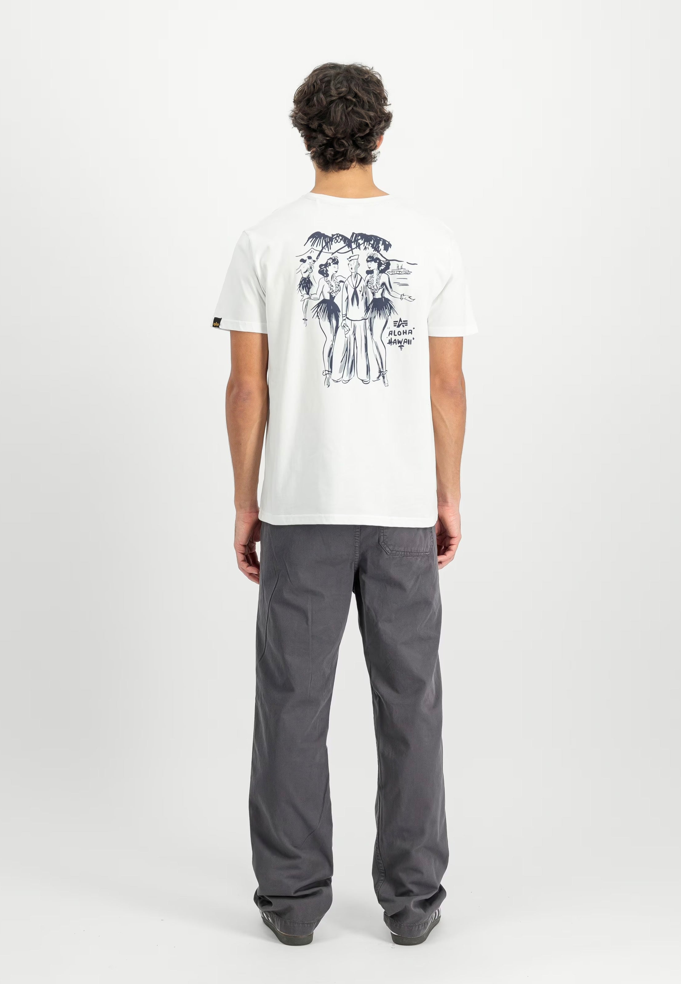 Alpha Industries - Basic Cotton Vintage Grey - Pants | Men-Image