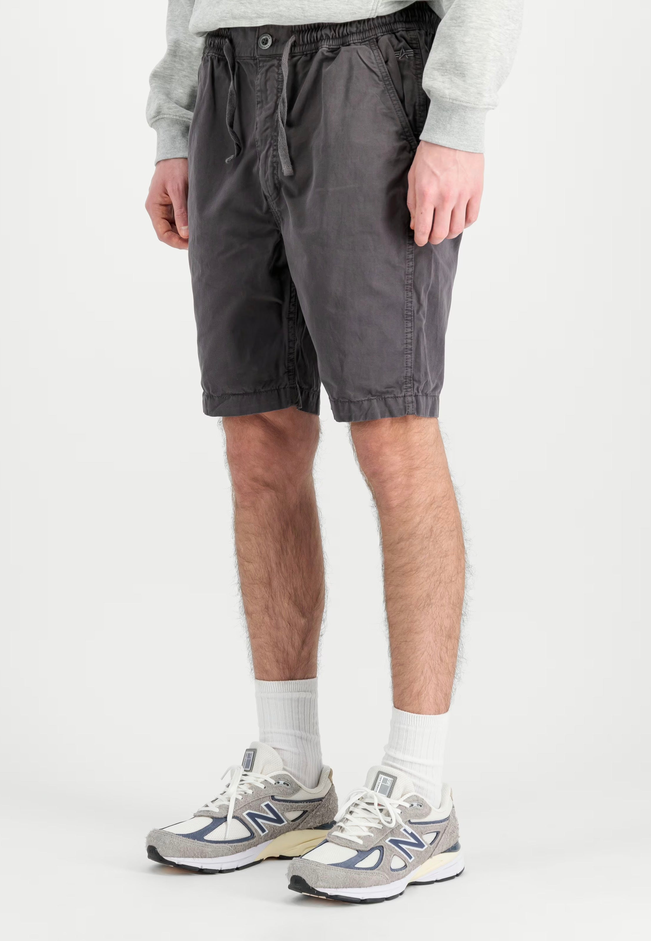 Alpha Industries - Basic Cotton Vintage Grey - Shorts | Men-Image