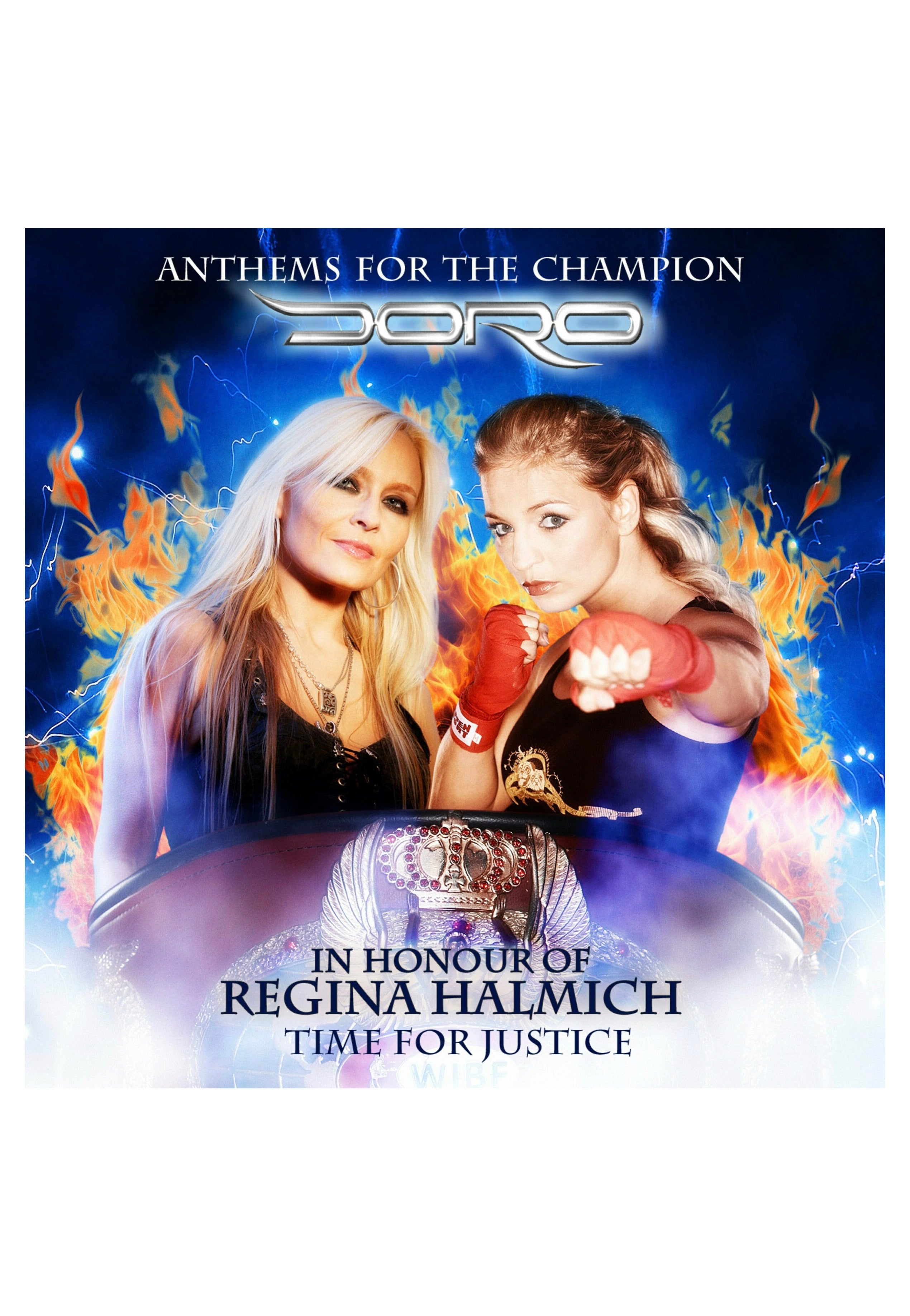 DORO – Gets in the ring for the boxing