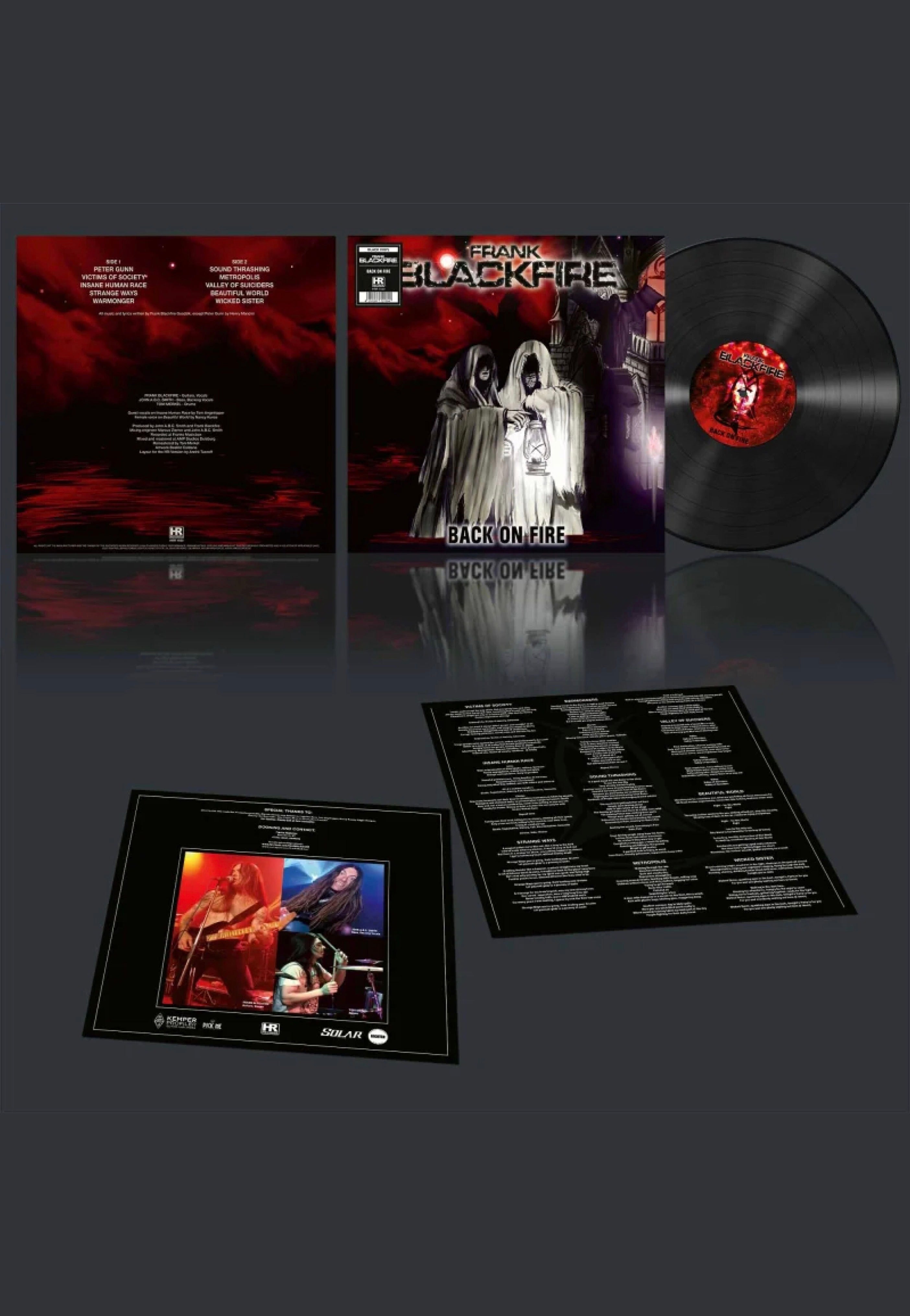 Frank Blackfire - Back On Fire Ltd. - Vinyl | Nuclear Blast