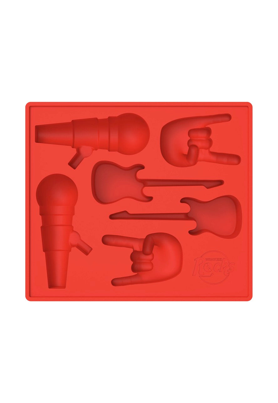 Winkee Rocks - Rock Red - Ice Cube Tray | Neutral-Image