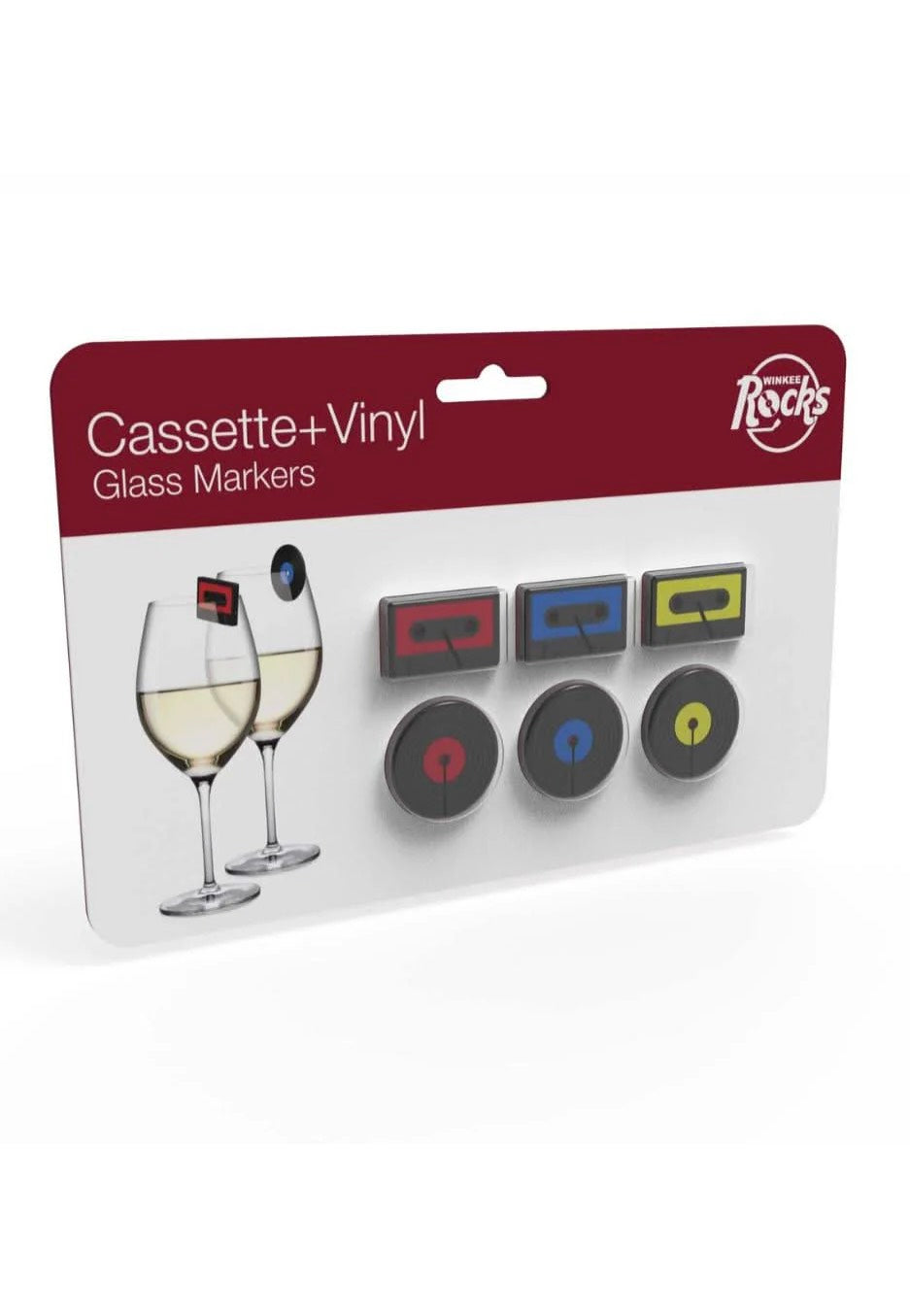 Winkee Rocks - Vinyl und Kassetten Set Of 6 - Glass Marker | Neutral-Image