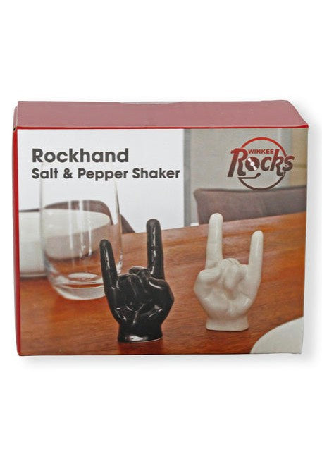 Winkee Rocks - Rock Hand - Salt & Pepper Shaker | Neutral-Image