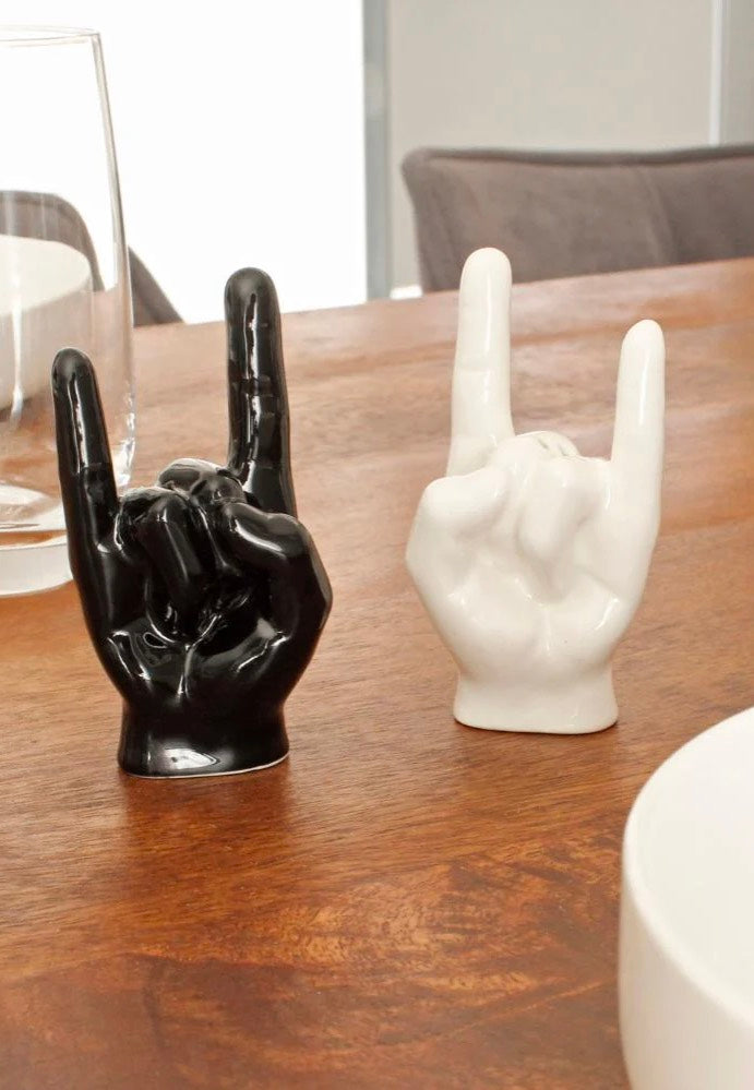 Winkee Rocks - Rock Hand - Salt & Pepper Shaker | Neutral-Image