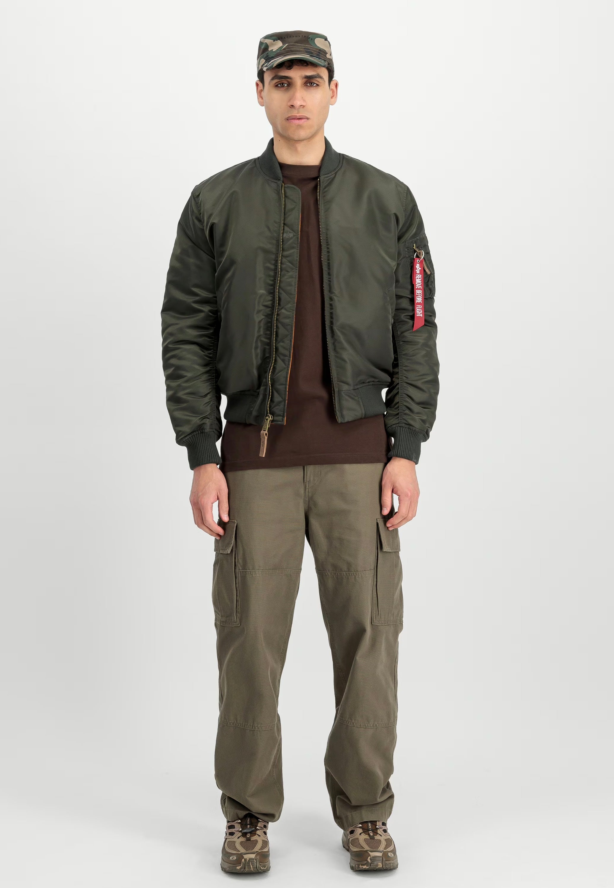 Alpha Industries - MA-1 VF Vintage Fit 59 Black Olive - Jacket