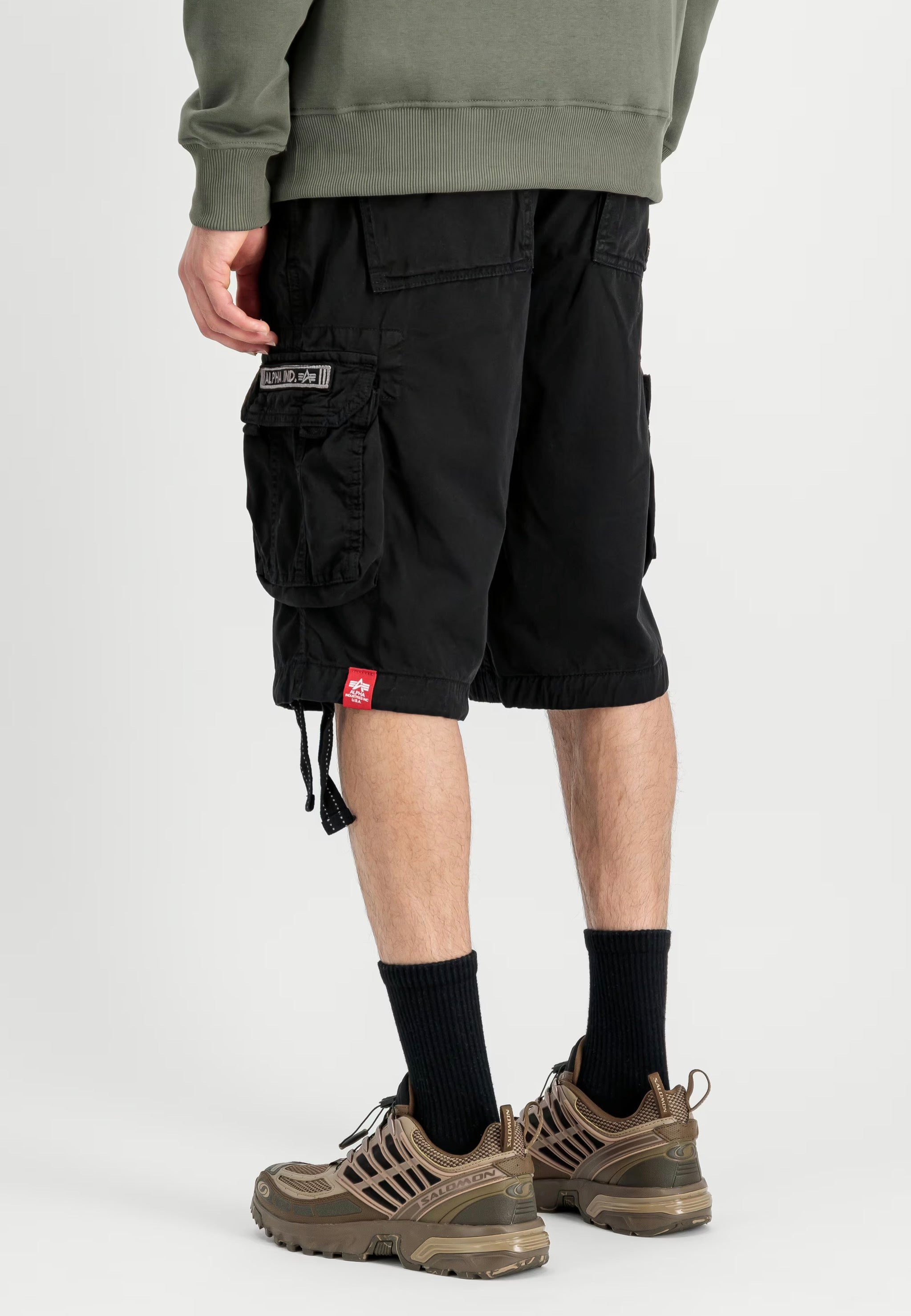 Alpha Industries - Jet Black - Shorts | Men-Image
