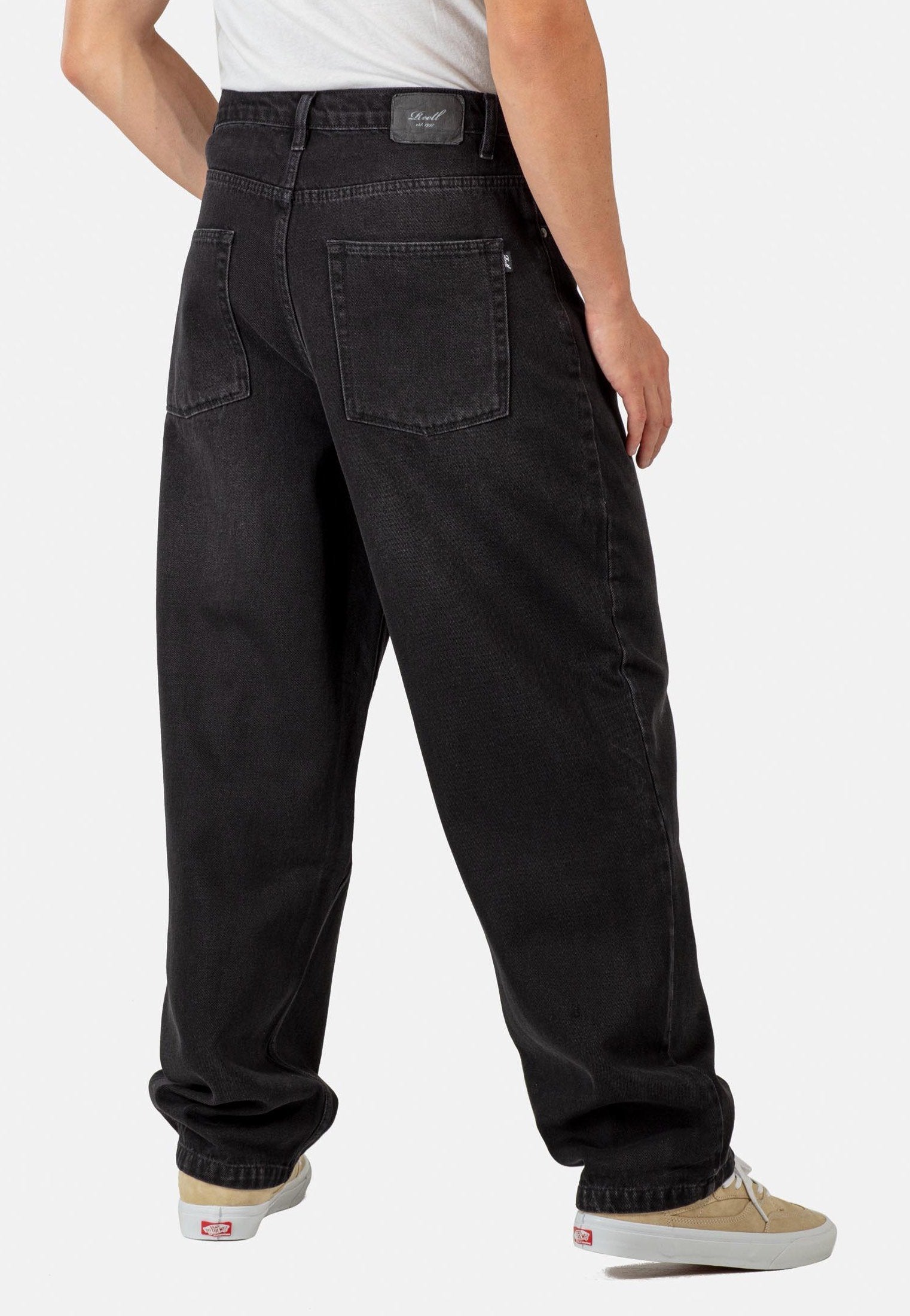 REELL - Baggy Black Wash - Jeans