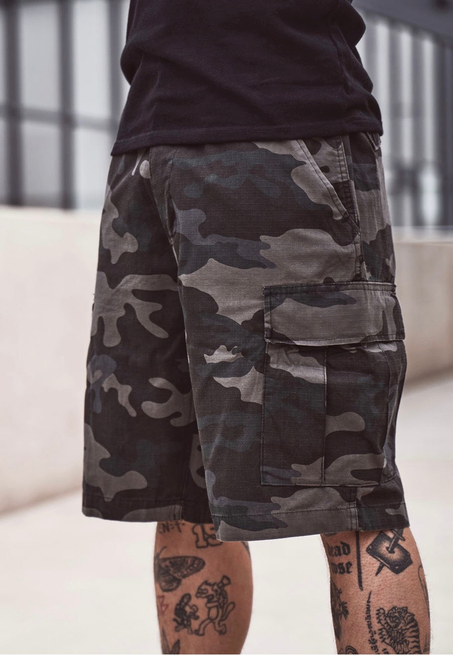 Brandit - BDU Ripstop Darkcamo - Shorts