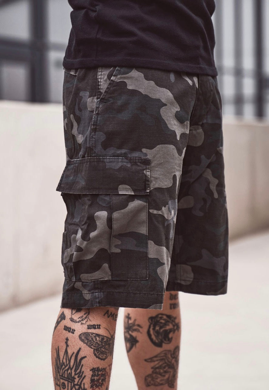 Brandit - BDU Ripstop Darkcamo - Shorts