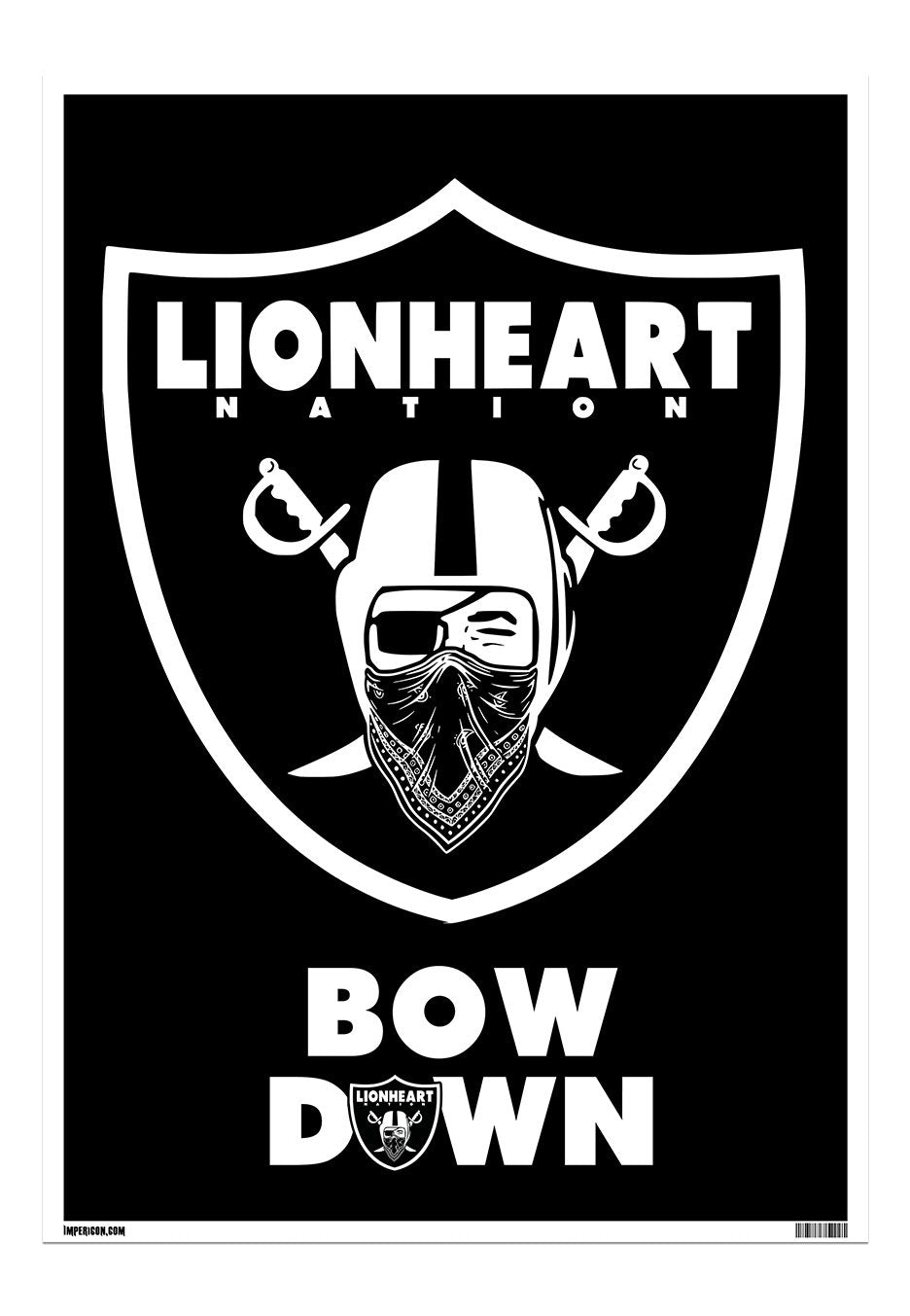 Lionheart - Bow Down - Poster