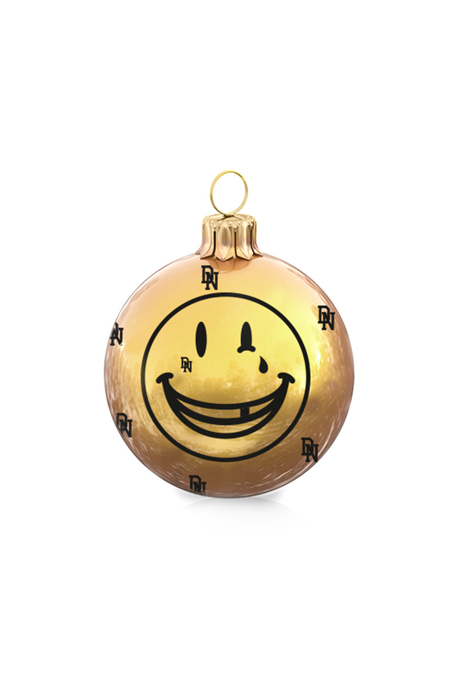 Deez Nuts Smiley Limited Xmas Gold Ball