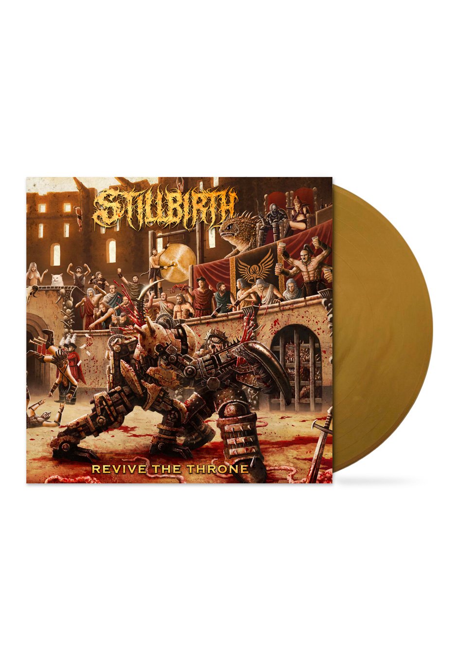 Stillbirth - Revive The Throne Gold - Colored Vinyl