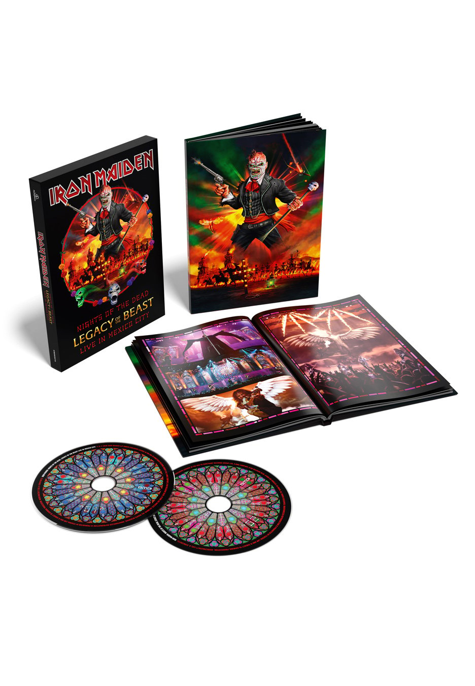Iron Maiden - Nights Of The Dead Deluxe - Mediabook 2 CD