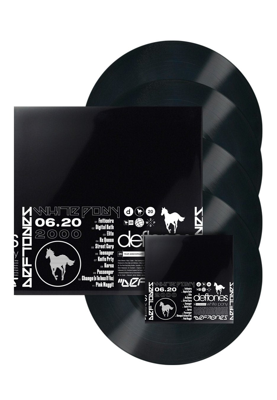 Deftones - White Pony (20th Anniversary Deluxe Edition) - 4 Vinyl + Art Print