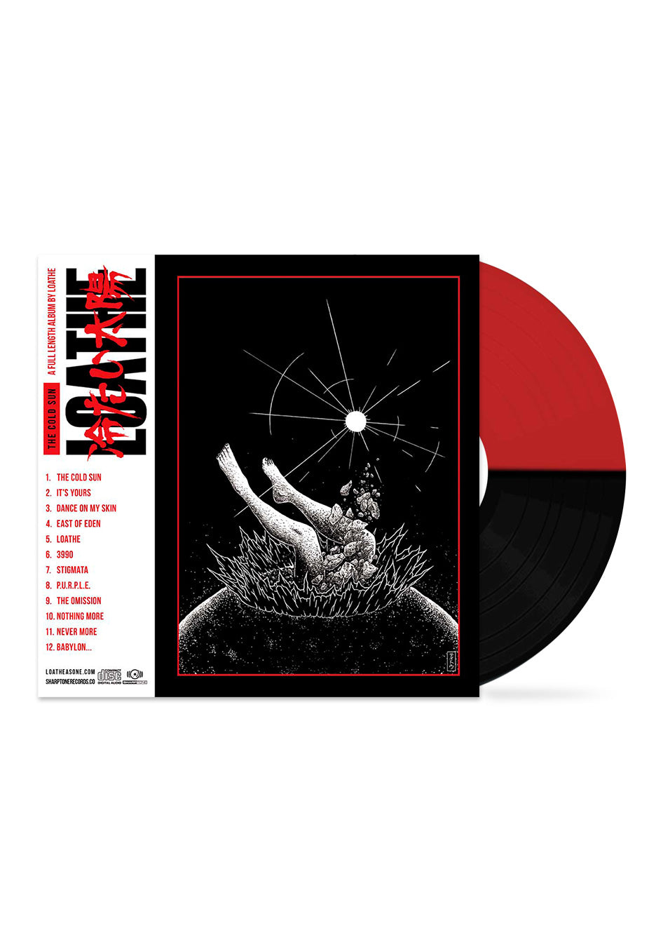 Loathe - The Cold Sun Red/Black - Colored LP | Neutral-Image