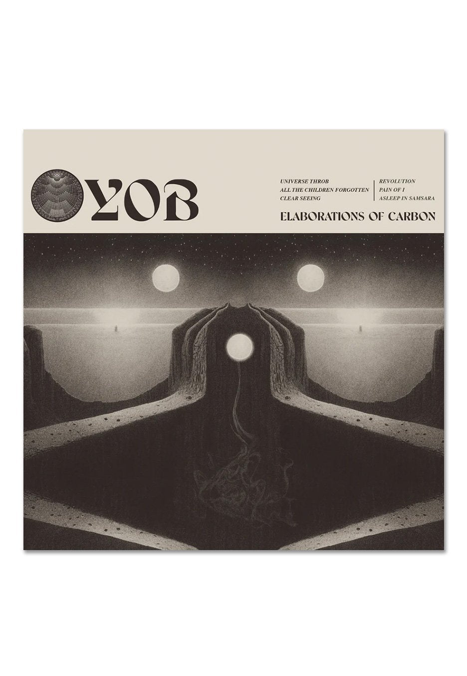 Yob - Elaborations Of Carbon Bone White - Colored 2 Vinyl