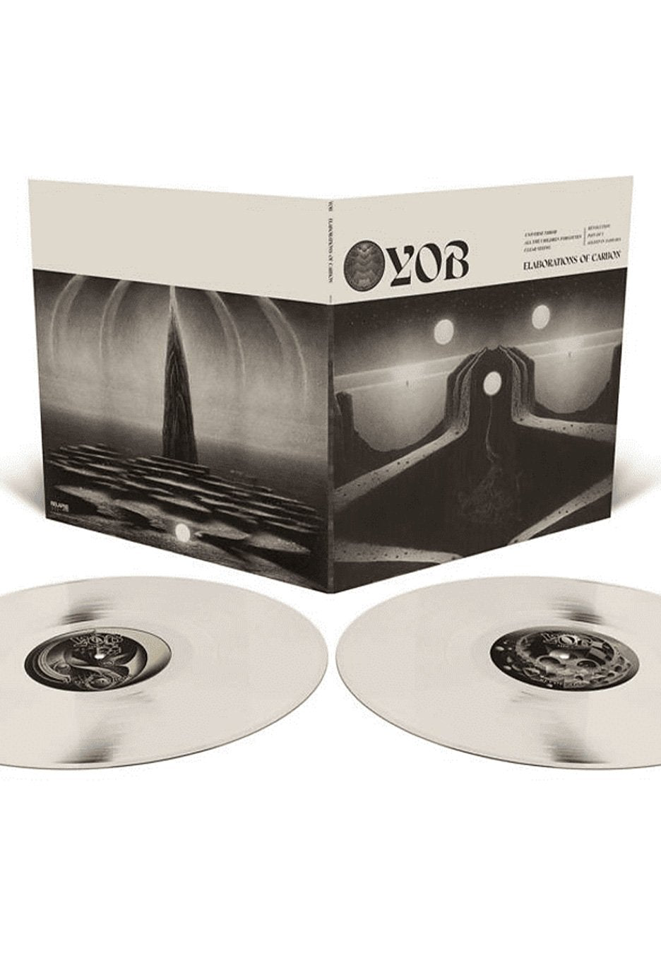 Yob - Elaborations Of Carbon Bone White - Colored 2 Vinyl