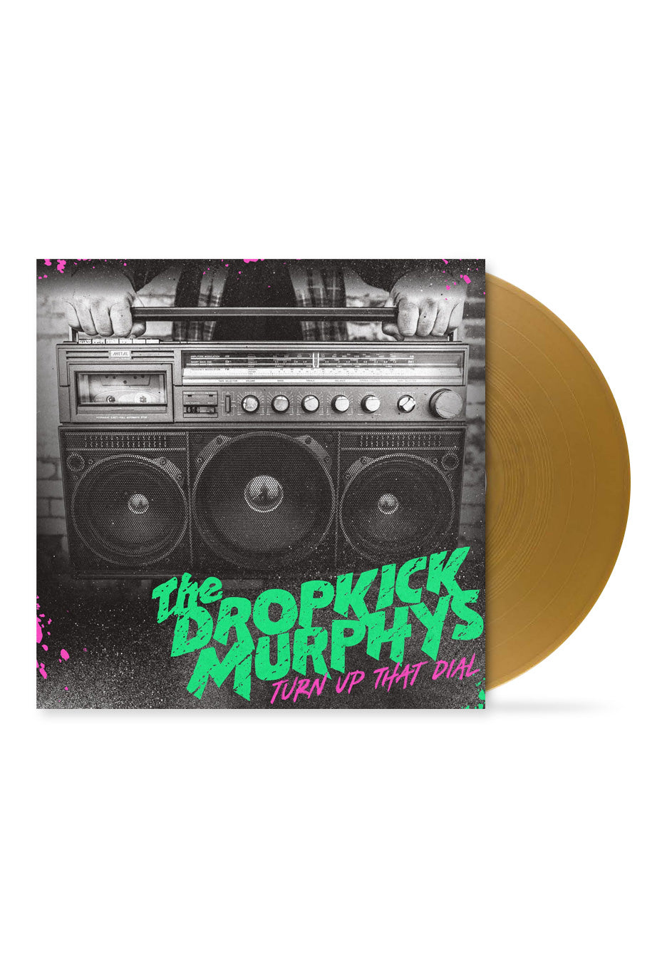 Dropkick Murphys - Turn Up That Dial Gold - Colored Vinyl