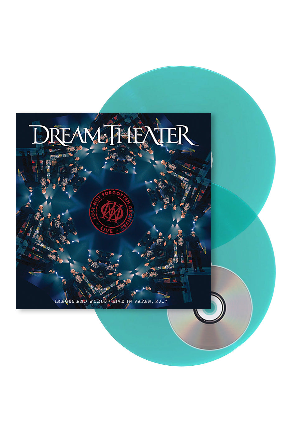 Dream Theater - Lost Not Forgotten Archives: Images And Words - Live In Japan 2017 Transparent Turquoise - 2 Vinyl + CD