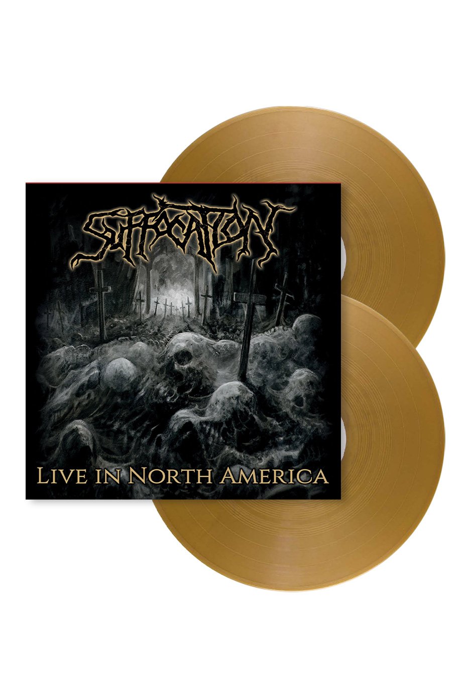 Suffocation - Live In North America Gold - Colored 2 Vinyl