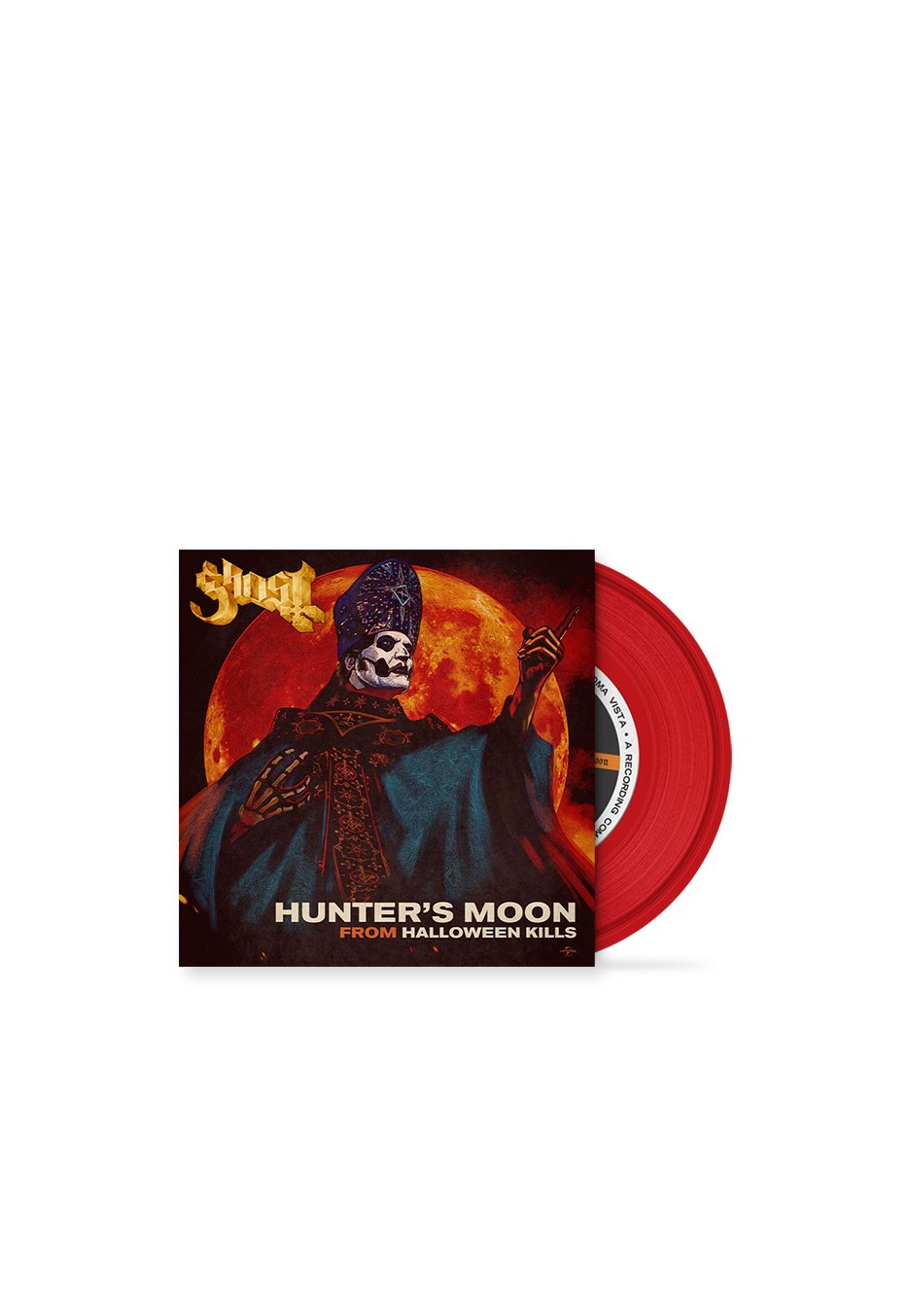 Ghost - Hunter's Moon Red - Colored Seven Inch