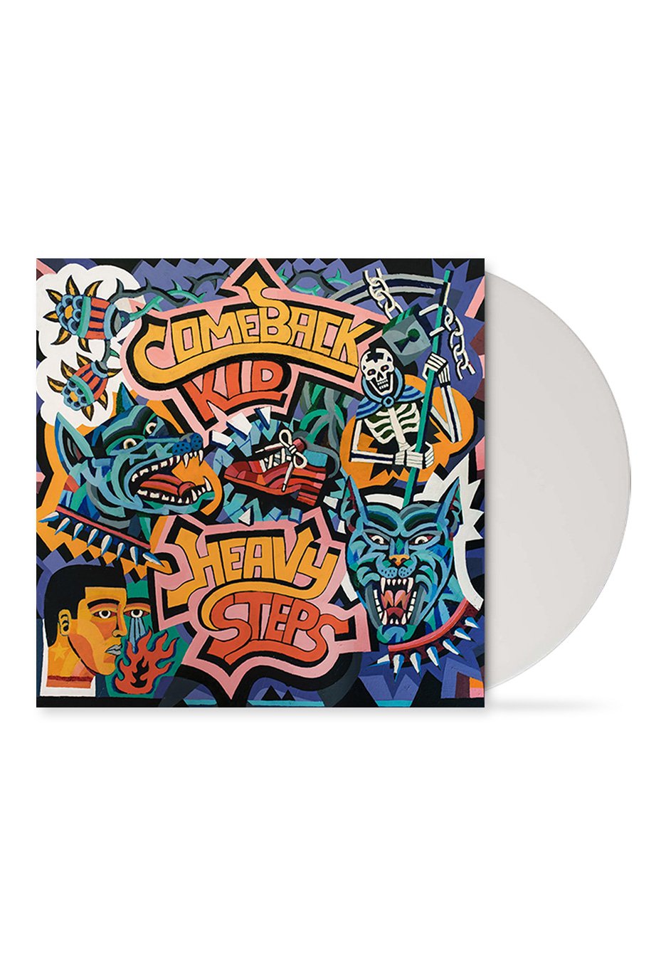 Comeback Kid - Heavy Steps White - Colored Vinyl